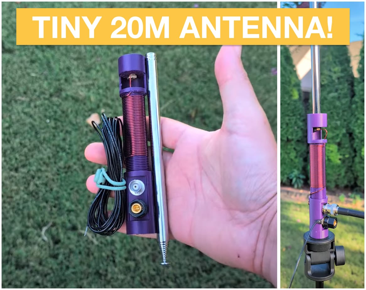 New ultra-portable 20m antenna: pre-order